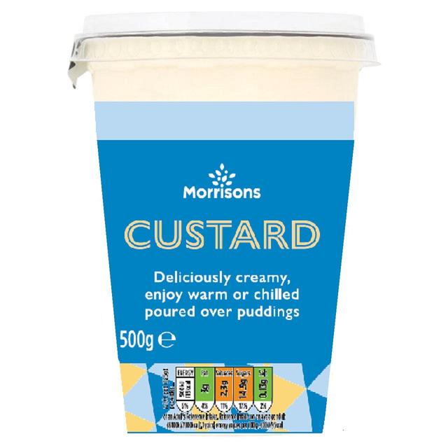 Morrisons Vanilla Custard  500g