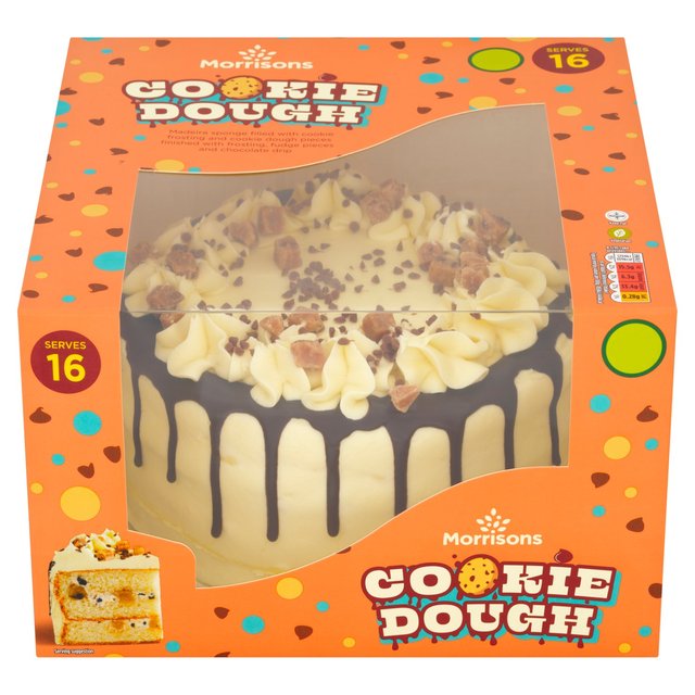 Morrisons Cookie Dough Cake 