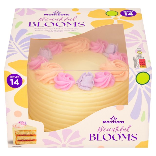 Morrisons Beautiful Blooms Cake 