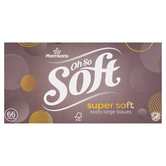 Morrisons Super Soft Tissues 66 Sheets 