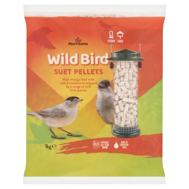 Morrisons Wild Bird Suet Pellet 1kg