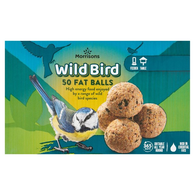 Morrisons Wild Bird Fat Balls 50 per pack