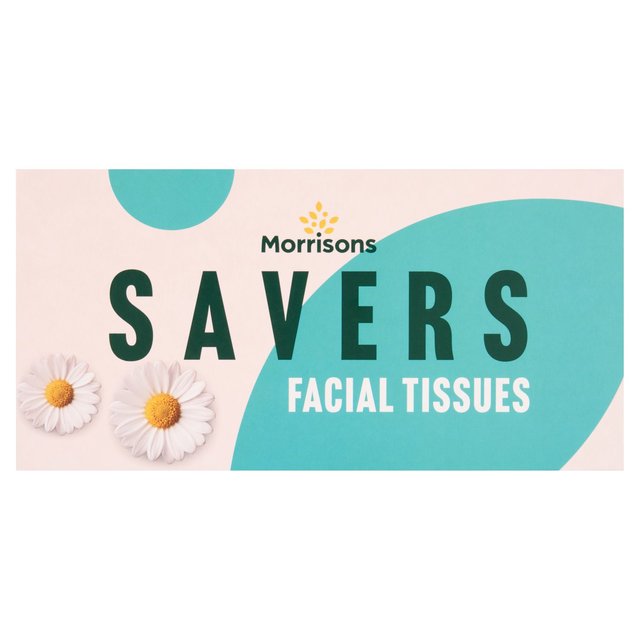 Morrisons Savers Family Size Facial Tissues 180 per pack