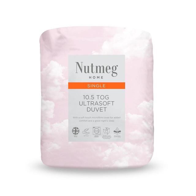 Nutmeg Home  Ultrasoft 10.5 Tog Duvet Single 