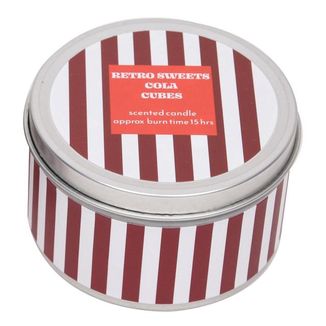 Nutmeg Home Mini Tin Candle Retro Sweets 