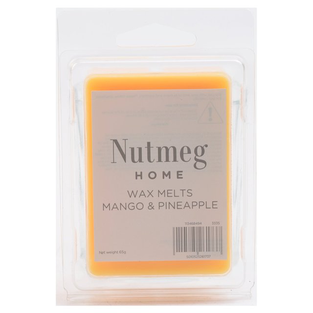 Nutmeg Home Wax Melts Mango & Pineapple 