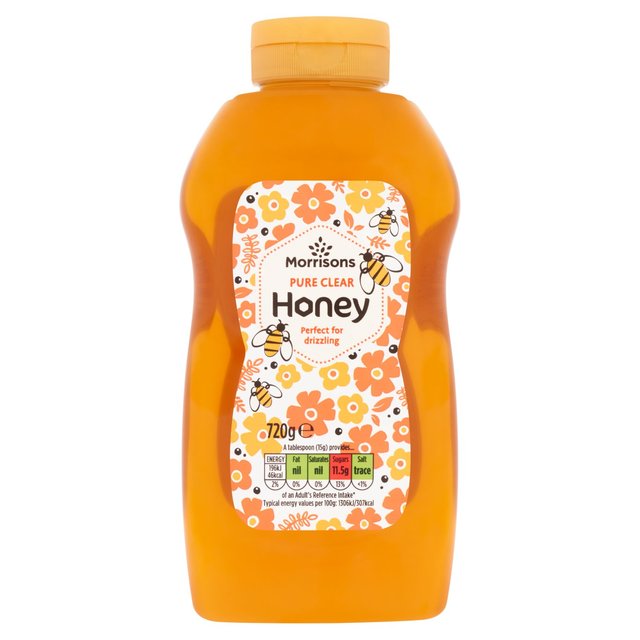 Morrisons Squeezy Pure Honey 720g