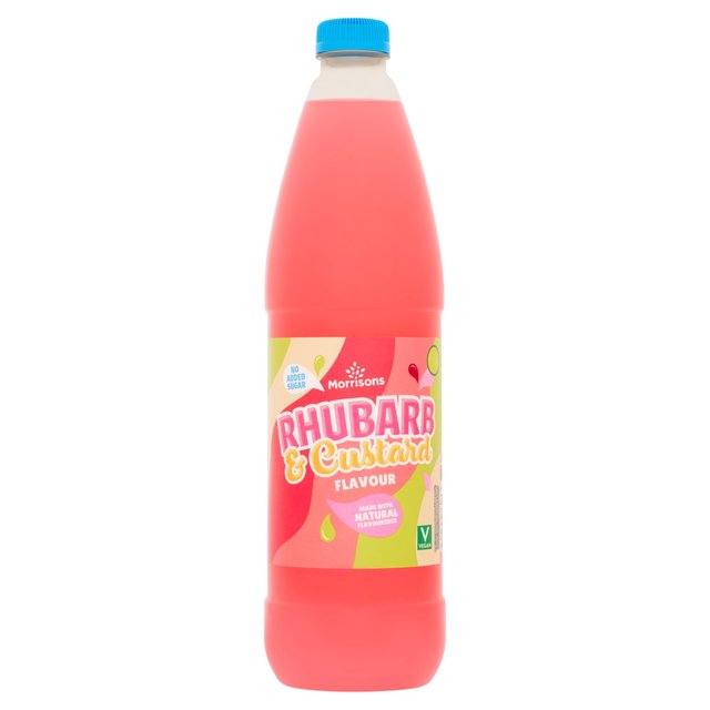 Morrisons Sweet Shop Rhubarb & Custard Squash 1L