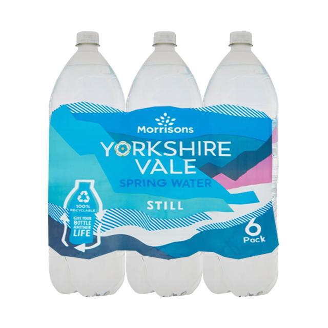 Morrisons Yorkshire Vale Still Spring Water 6 x 2L