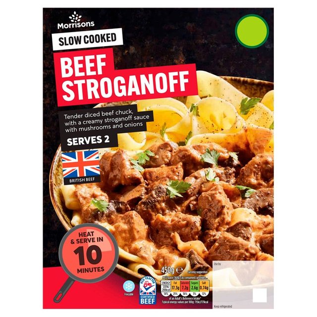 Morrisons Quick Cook Beef Stroganoff 450g