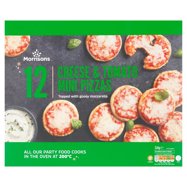 Morrisons Cheese & Tomato Mini Pizza 324g