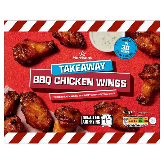 Morrisons BBQ Chicken Wings 400g