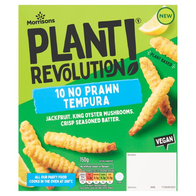 Morrisons No Prawn Tempura Prawns 150g