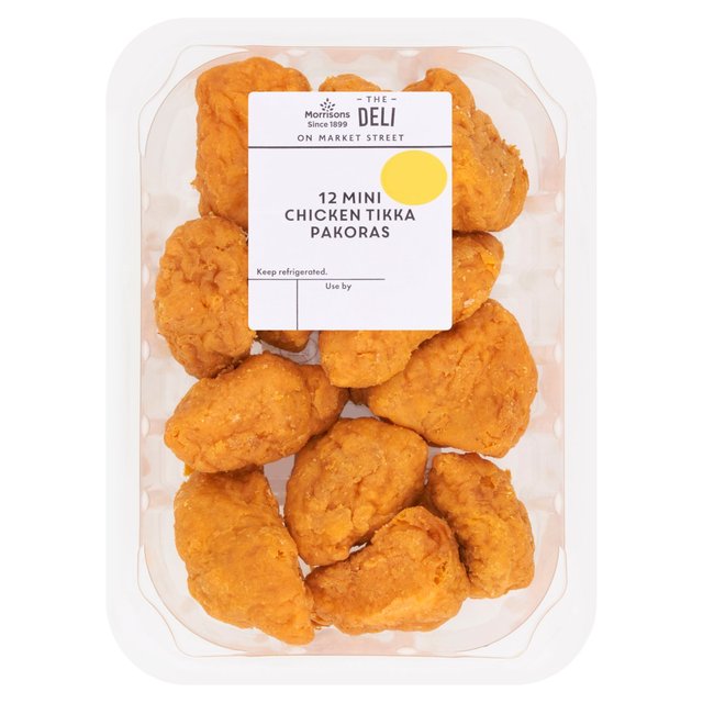 Market Street Deli Mini Chicken Tikka Pakoras 12 per pack