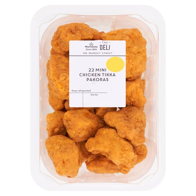 Market Street Deli Mini Chicken Tikka Pakoras 22 per pack