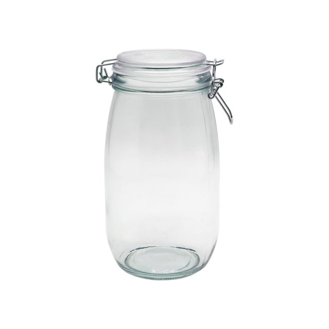 Nutmeg Home Glass Clip Top Jar 1500ml 