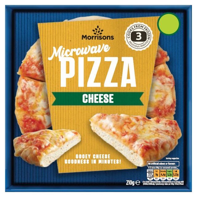 Morrisons Microwave Cheese Pizza 210g