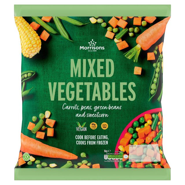 Morrisons Frozen Mixed Vegetables 1kg