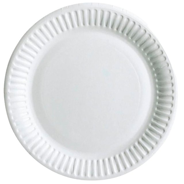 Morrisons Essentials 23cm White Paper Plate 30 per pack