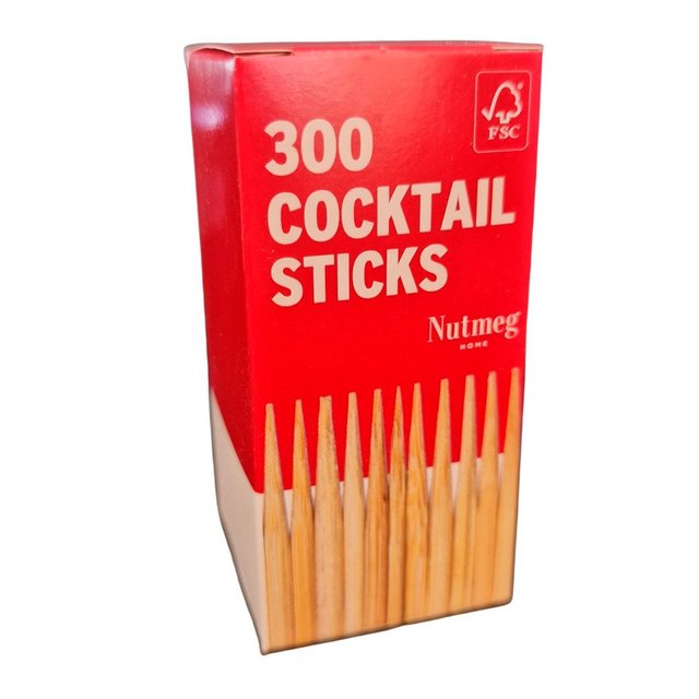 Morrisons Essentials 300 Cocktail Sticks 