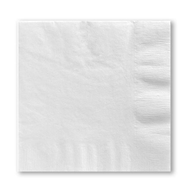 Nutmeg White 33cm Napkins 50 per pack