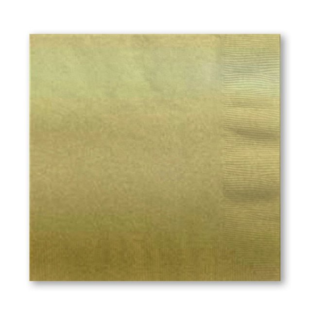 Nutmeg Home Gold Napkin 20 per pack