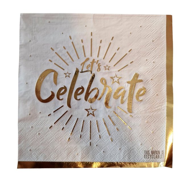 Nutmeg Home Celebrate Napkins 16 per pack