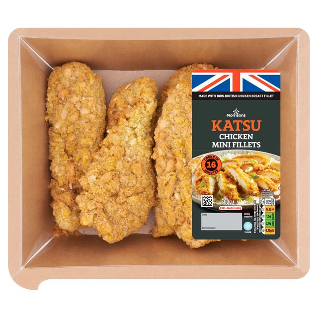 Morrisons Katsu Chicken Mini Fillets 300g