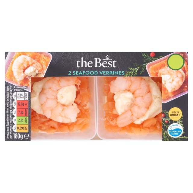 Morrisons The Best 2 Smoked Salmon Verrines 180g