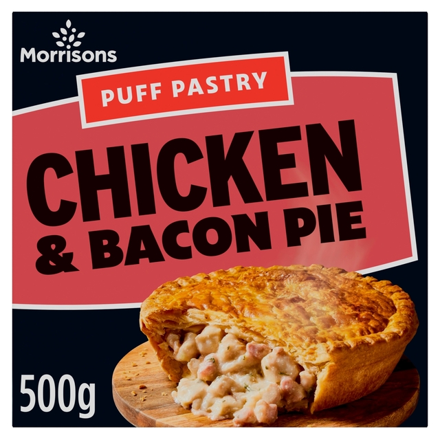 Morrisons Chicken And Bacon Pie 500g