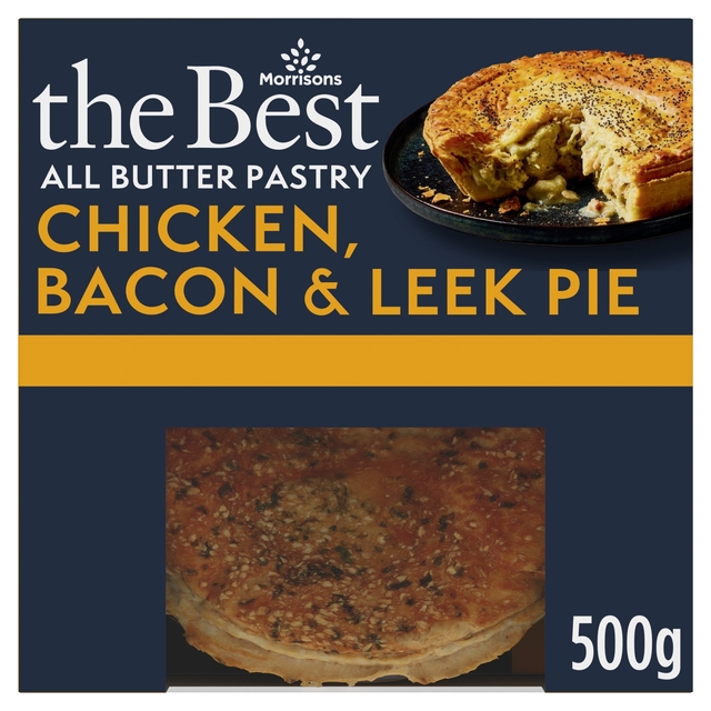 Morrisons The Best Chicken, Bacon & Leek Pie 500g