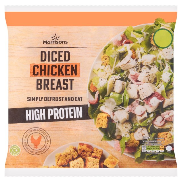 Morrisons Cooked Chicken Breast Chunks  500g