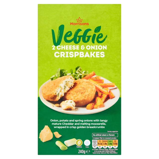 Morrisons Cheese & Onion Crispbake 240g