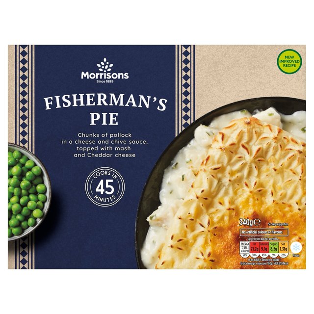 Morrisons Fishermans Pie  340g