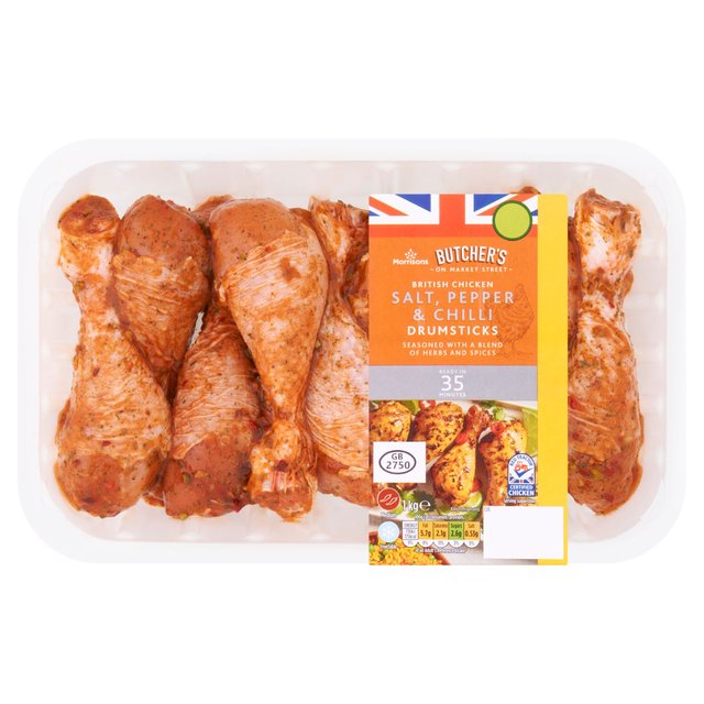 Morrisons Salt Pepper & Chilli Drumsticks 1kg