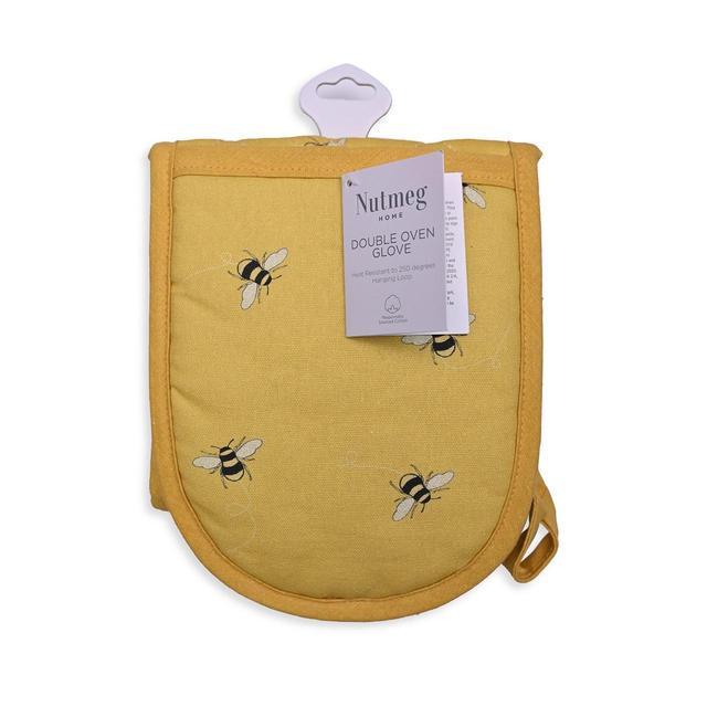 Nutmeg Bee Double Oven Glove 