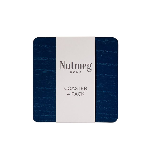 Nutmeg Navy Coaster 