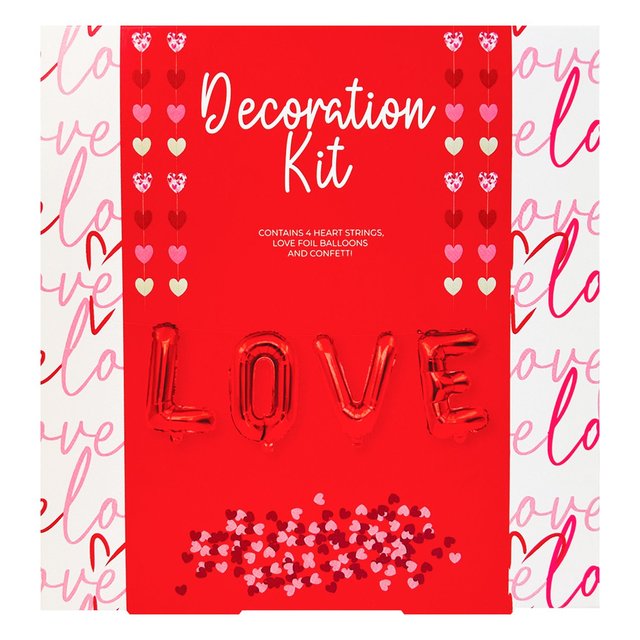 Morrisons Valentines Room Decoration Pack 