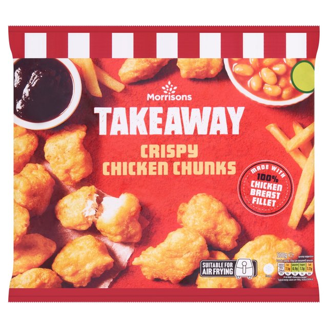 Morrisons Takeaway Crispy Chicken Breast Chunks 500g