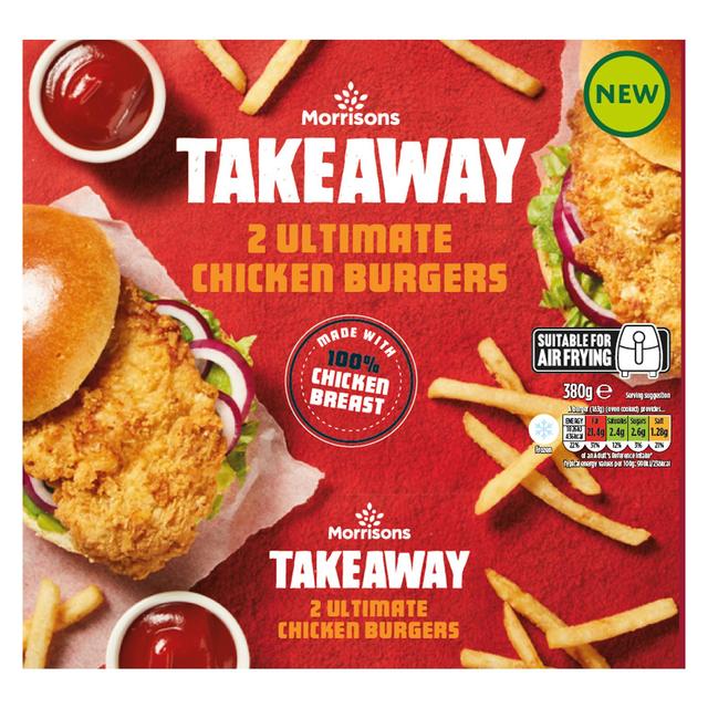 Morrisons Extra Crispy Big Daddy Chicken Fillet Burger 380g