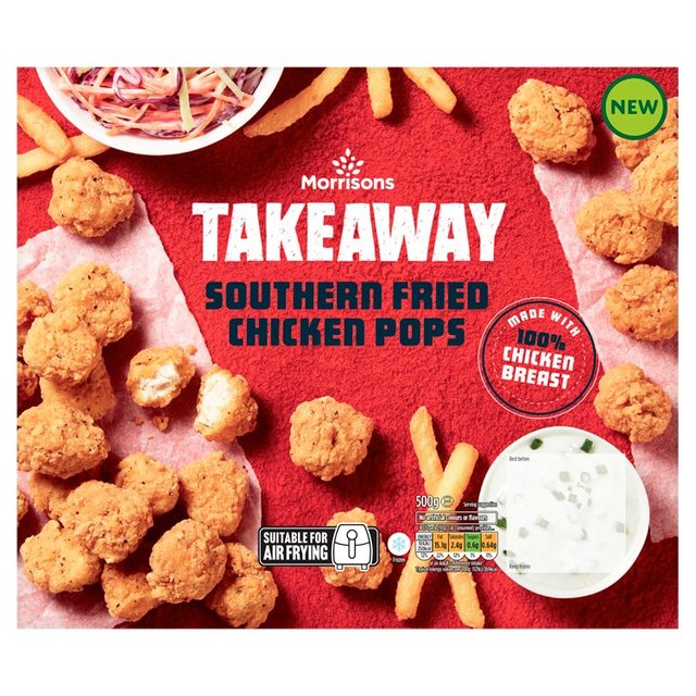 Morrisons Takeaway Southern Fried Popcorn Chicken 500g