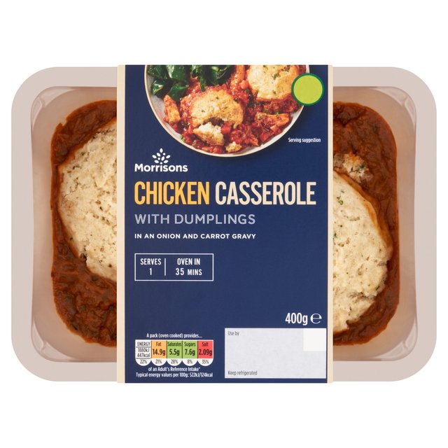 Morrisons Chicken Casserole & Dumplings 400g