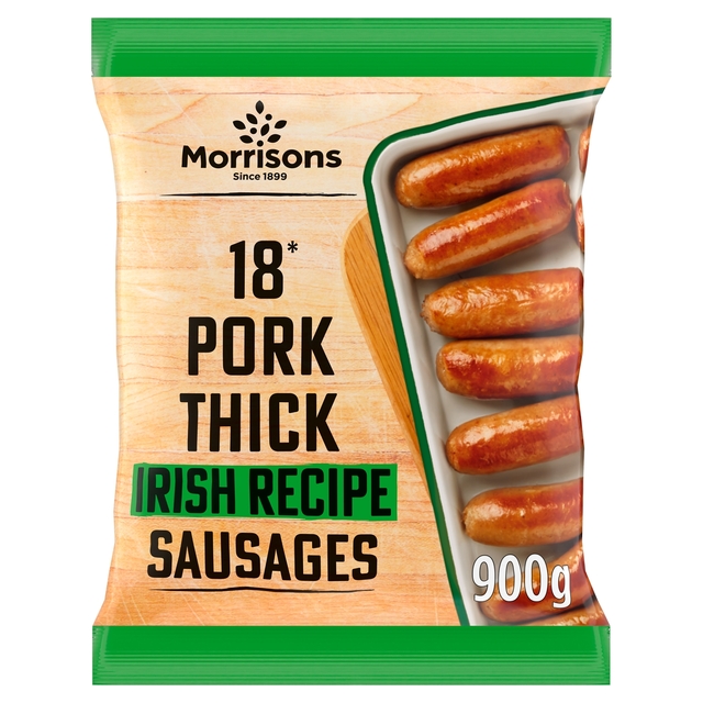 Morrisons Irish Thick Sausages  900g