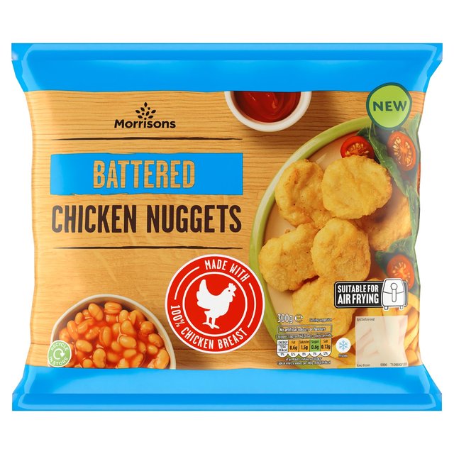 Morrisons Battered Nuggets 300g