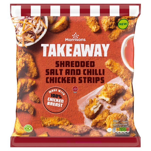 Morrisons Shredded Salt & Chilli Chicken 320g