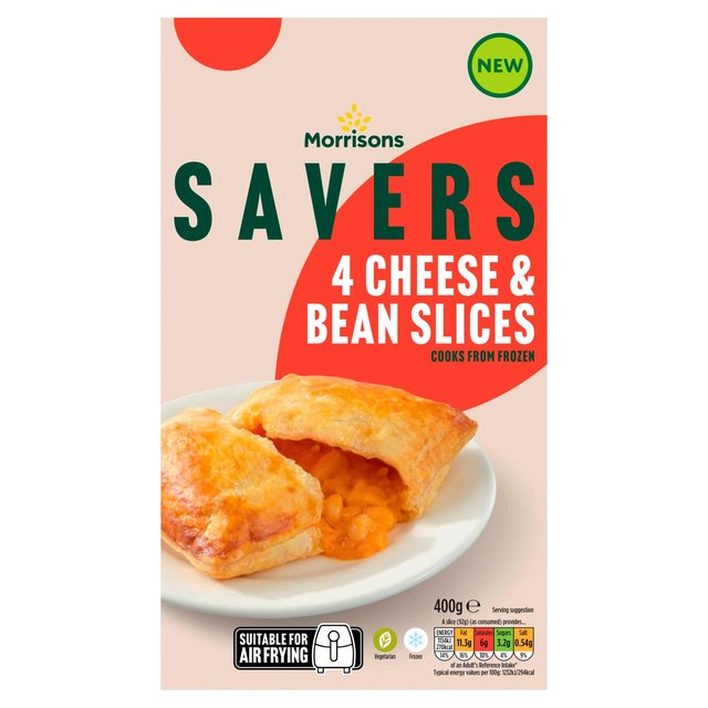 Morrisons Savers Cheese & Bean Bakes 4 x 100g