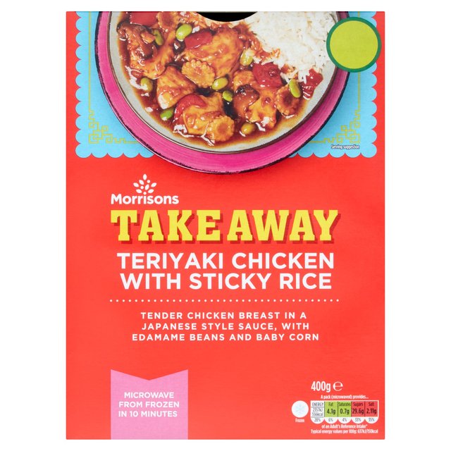 Morrisons Takeaway Teriyaki Chicken With Fragrant Rice 400g