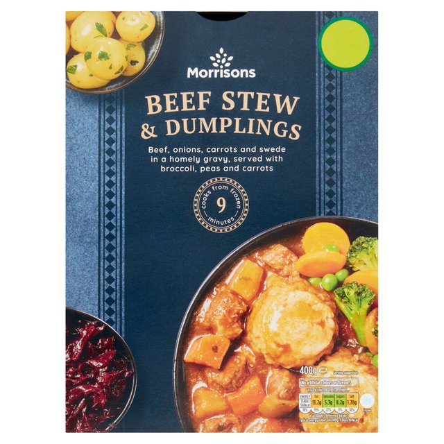 Morrisons Beef Stew & Dumplings 400g