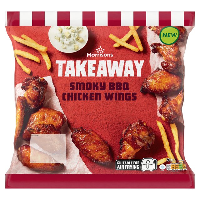 Morrisons Smoky BBQ Chicken Wings 500g