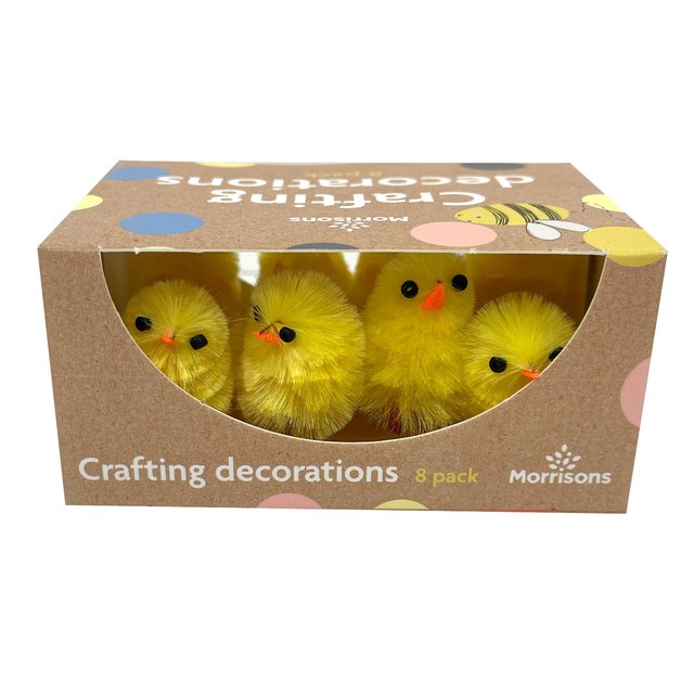 Morrisons Mini Chicks Bonnet Decorations 